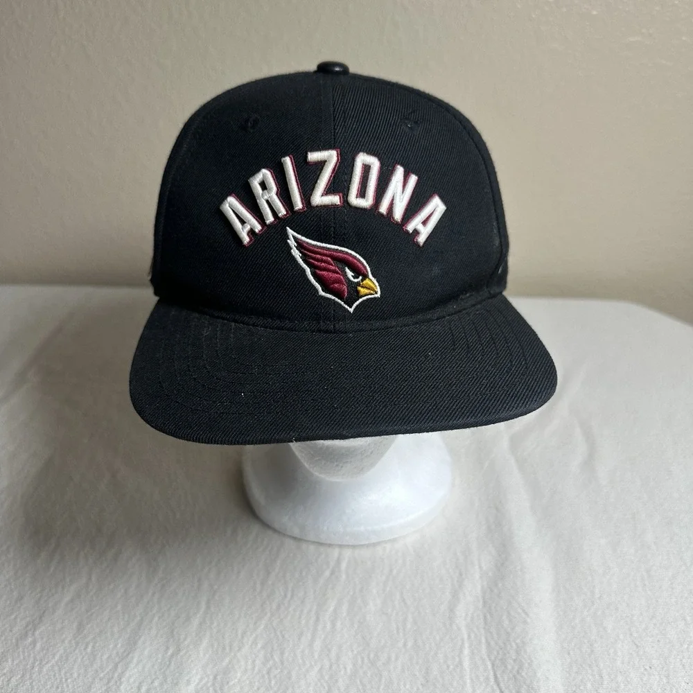 Arizona Cardinals Pro Standard Stacked Logo Black Snapback NFL Luxury Collection